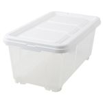 HOME COORDY フタ式コロ付衣装ケース 深型 押入れ用