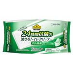 トップバリュベストプライス 24時間抗菌 流せるトイレクリーナーつめかえ用 10枚×2袋入