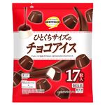 トップバリュベストプライス ひとくちサイズのチョコアイス 10ml×17粒入