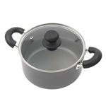 HOME COORDY IH対応 フッ素コート両手鍋 20cm