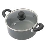 HOME COORDY IH対応 フッ素コート両手鍋 22cm