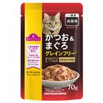 トップバリュ 成猫用 かつお&まぐろ グレインフリー 70g【猫用】