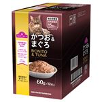 トップバリュ 超高齢猫用 15歳以上 かつお&まぐろ 60g×12袋入【猫用】