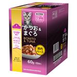 トップバリュ 子ねこ用 12ヵ月まで かつお&まぐろ 鶏肉ベース 60g×12袋入【猫用】