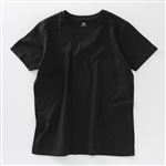 トップバリュ オーガニック綿100%Tシャツ ユニセックス ブラック 130cm