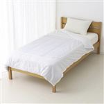 HOME COORDY 綿混白肌掛ふとんカバー ホワイト 140cm×190cm