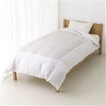 HOME COORDY 掛ふとんカバー シングルロング ホワイト 150×210cm 掛ふとん用