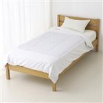 HOME COORDY 綿白肌掛ふとんカバー ホワイト 140cm×190cm