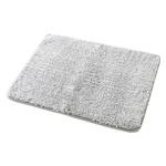 HOME COORDY ふわふわバスマット Mサイズ グレー 45cm×60cm