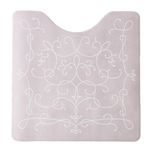 HOME COORDY サッとふけるトイレマット ピンク 60×60cm