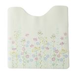 HOME COORDY サッとふけるトイレマット グリーン 60×60cm