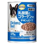 トップバリュベストプライス 乳酸菌とコラーゲン配合 チキン&ビーフ 高齢犬用 375g【犬用】