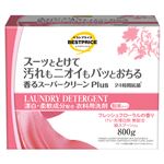 トップバリュベストプライス 香るスーパークリーン Plus 漂白・柔軟成分配合 衣料用洗剤 粉末タイプ フレッシュフローラルの香り 800g