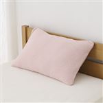 HOME COORDY のびのびまくらカバー ニット ピンク 35×50cmまくら用