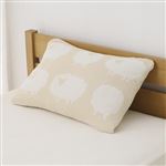 HOME COORDY のびのびまくらカバー パイルジャガード ベージュ 35×50cmまくら用
