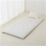 HOME COORDY ワンタッチシーツ（平織）ホワイト 100×210cm敷ふとん用