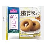 トップバリュ 糖質をおさえた豆乳はちみつドーナツ 2個入