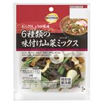 トップバリュベストプライス 6種類の味付け山菜ミックス 60g