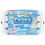 トップバリュベストプライス やわらかな赤ちゃんのおしりふき 80枚入×3個パック