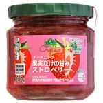 トップバリュグリーンアイ オーガニック 果実だけの甘み ストロベリージャム 200g