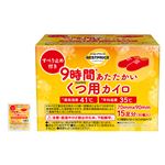 トップバリュベストプライス 9時間あたたかい くつ用カイロ（すべり止めつき）15個