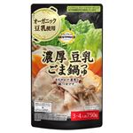 トップバリュベストプライス 濃厚豆乳ごま鍋つゆ ストレートタイプ 3～4人前 750g