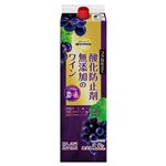 トップバリュベストプライス 酸化防止剤無添加のワイン 濃い赤 1800ml