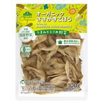 トップバリュグリーンアイ オーガニック うまみとじこめ野菜 ささがきごぼう 100g（固形量80g）