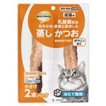 トップバリュベストプライス おなかの健康に配慮した蒸しかつお ほたて風味 15g×2本パック【猫用】