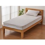 HOME COORDY 速く乾く パイル敷パッド シングル グレージュ 100×200cm