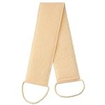 HOME COORDY 背中が洗いやすい持ち手付ボディタオル アイボリー 11×82cm