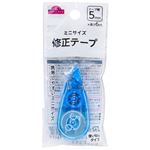 トップバリュ 修正テープ ミニサイズ 使い切りタイプ 幅5mm×長さ6m