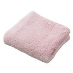 HOME COORDY 肌ざわりが選べるカラータオル フェイスタオル とてもやわらか ピンク 34×80cm