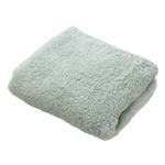 HOME COORDY 肌ざわりが選べるカラータオル フェイスタオル とてもやわらか グリーン 34×80cm