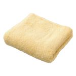HOME COORDY 肌ざわりが選べるカラータオル フェイスタオル しっかり イエロー 34×80cm