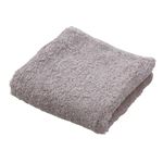 HOME COORDY 肌ざわりが選べるカラータオル フェイスタオル しっかり グレージュ 34×80cm