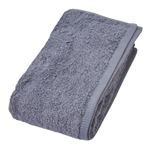 HOME COORDY 肌ざわりが選べるカラータオル バスタオル しっかり グレー 60×120cm