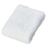 HOME COORDY やさしい肌ざわりのハンドタオル ホワイト 34×35cm