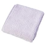 HOME COORDY やさしい肌ざわりのフェイスタオル パープル 34×80cm