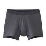トップバリュ PEACE FIT SilkyFACT ボクサーブリーフ 無地 メンズ チャコールグレー XL