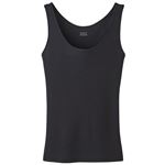 トップバリュ レディス PEACE FIT COOL タンクトップ クロ L
