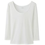 トップバリュ レディス PEACE FIT COOL 7分袖 オフ M