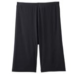トップバリュ レディス PEACE FIT COOL ひざ上丈ボトム クロ XL