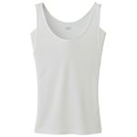 トップバリュ レディス PEACE FIT COOL 汗取りパッド付タンクトップ オフ L