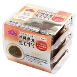 トップバリュ 沖縄県産生もずく かつおだし梅酢入り 70g×3個