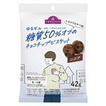 トップバリュ トキメクおやつ部 ゆるギル 糖質50%オフのチョコチップビスケット ココア 42g