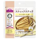 トップバリュ やさしごはん おこめでつくったスティックスナック コーンポタージュ味 40g