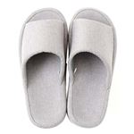HOME COORDY コンフォートスリッパ グレージュ L