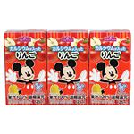 トップバリュ ディズニー 100%りんごジュース 125ml×3本