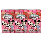 トップバリュ ディズニー 100%りんご&ピーチミックス 125ml×3本